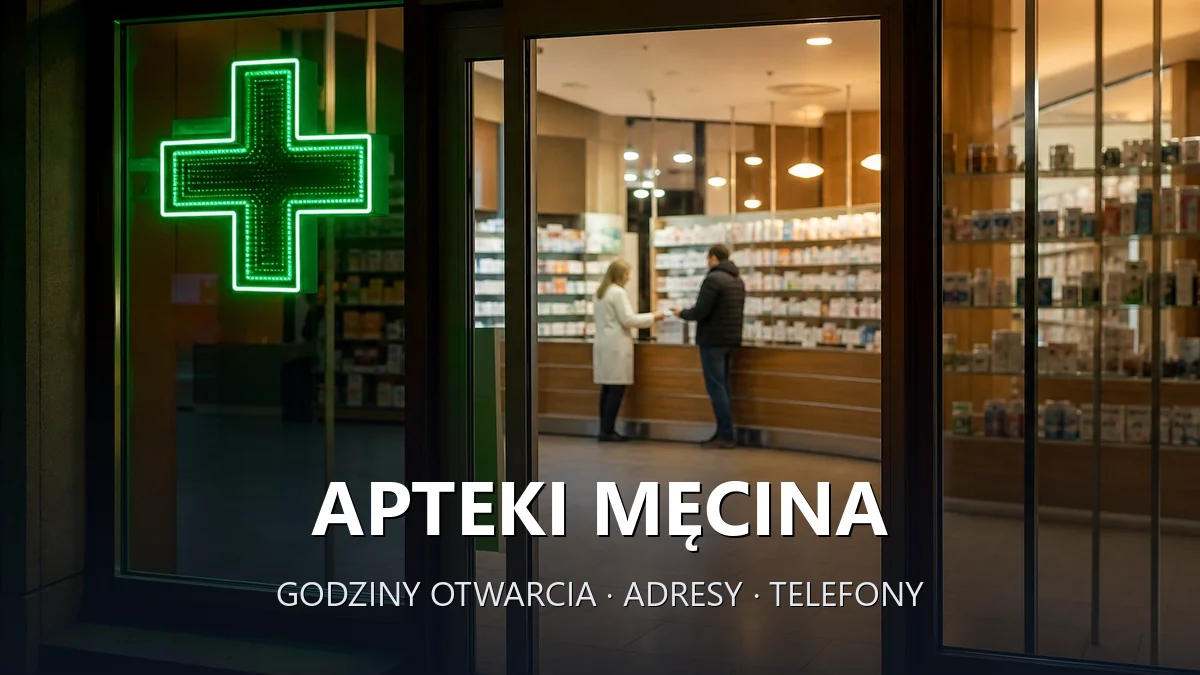 Apteki Męcina, gmina Limanowa, powiat limanowski - adresy, telefony, godziny otwarcia