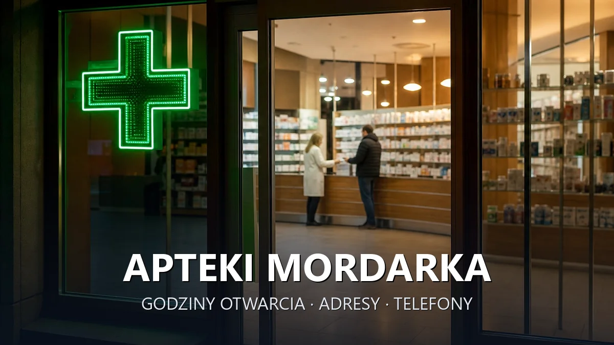 Apteki Mordarka, gmina Limanowa, powiat limanowski - adresy, telefony, godziny otwarcia