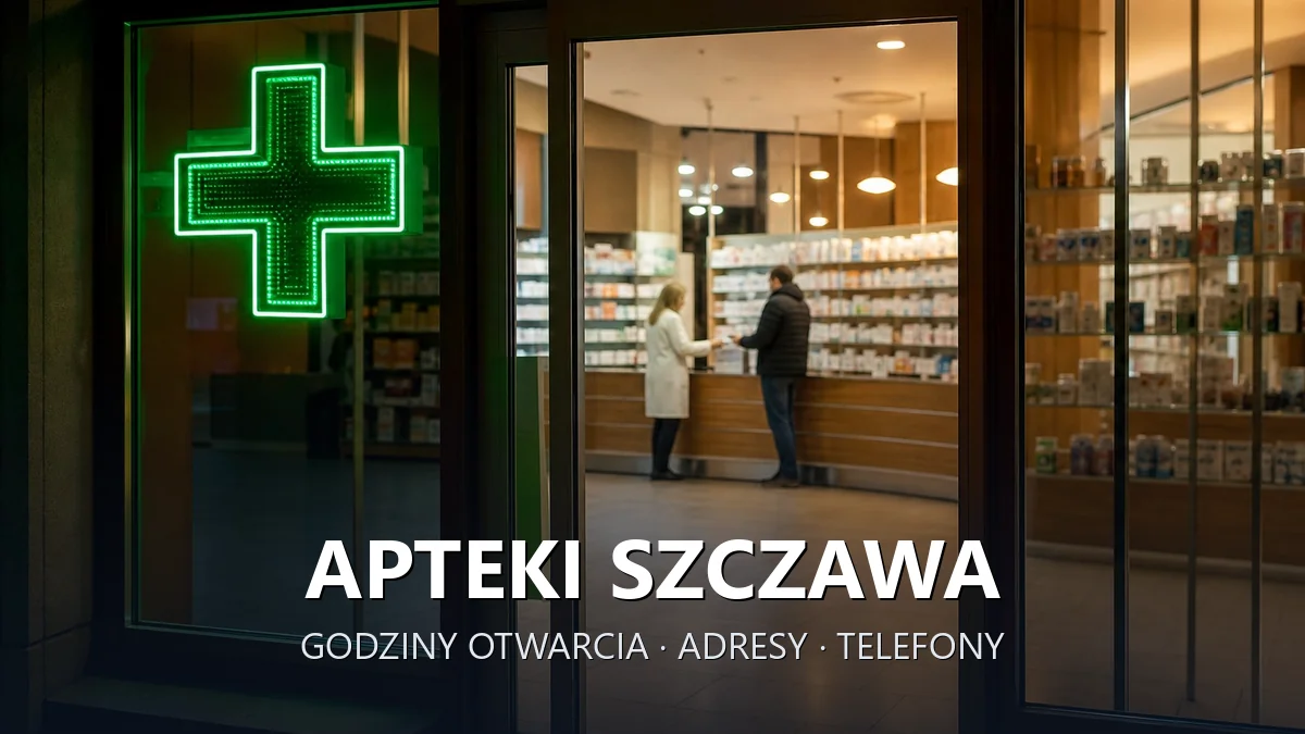 Apteki Szczawa, powiat limanowski - adresy, telefony, godziny otwarcia