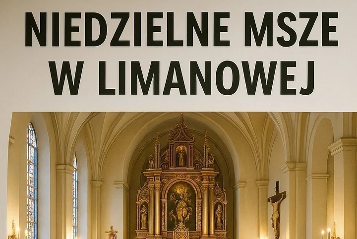 Niedzielne msze w Limanowej