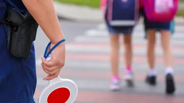Policjanci z Limanowej pokazali uczniom, kto ma pierwszeństwo na skrzyżowaniu