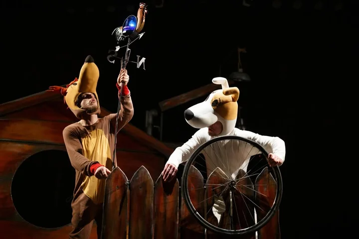 Grafika promocyjna wydarzenia Ferie z teatrem - Reksio w Limanowej