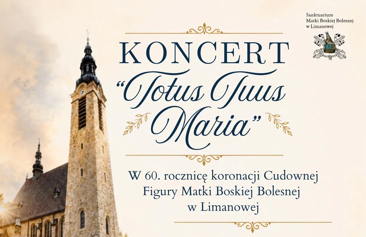 Grafika promocyjna wydarzenia Koncert „Totus Tuus Maria”