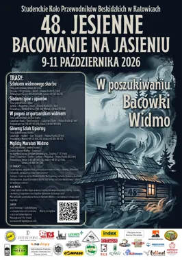 Grafika promocyjna wydarzenia 48. Jesienne Bacowanie na Jasieniu