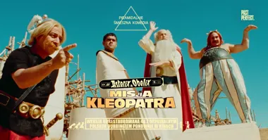 Grafika promocyjna wydarzenia Asterix i Obelix: Misja Kleopatra – specjalny pokaz w wersji 4K
