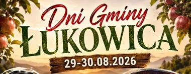 Grafika promocyjna wydarzenia I Dni Gminy Łukowica