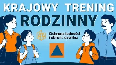 Grafika promocyjna wydarzenia Krajowy Trening Rodzinny