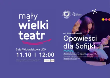 Grafika promocyjna wydarzenia Opowieści dla Sofijki