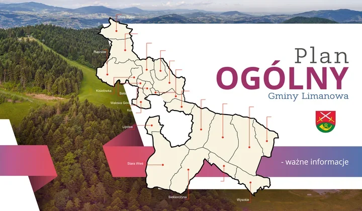 Plan ogólny Limanowej wchodzi w decydujący etap. Rolnicy muszą sprawdzić strefy