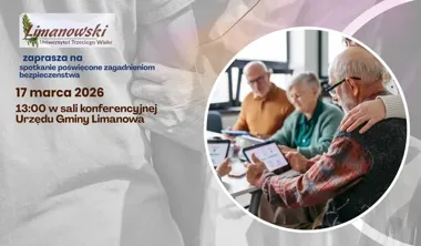 Seniorzy spotkają się ze służbami – prelekcja o bezpieczeństwie w Urzędzie Gminy