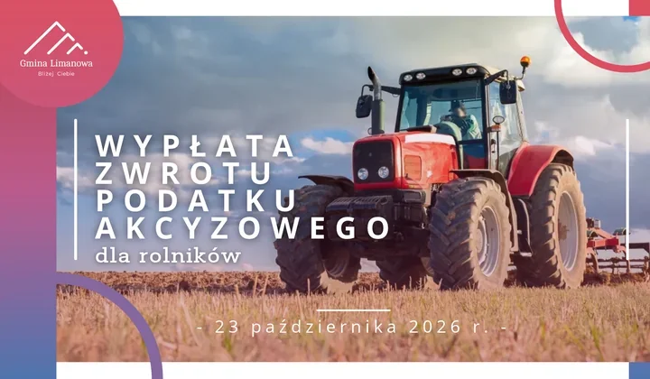 466 rolników otrzyma zwrot akcyzy. Do wypłaty blisko 199 tys. zł