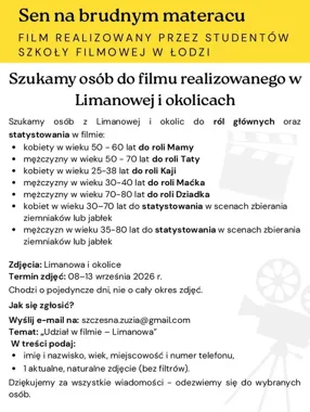 Kamera czeka na odważnych. Studenci filmówki szukają bohaterów