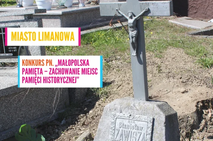 Nagrobek bohatera z Łososiny Górnej odzyska blask dzięki 12 tys. zł