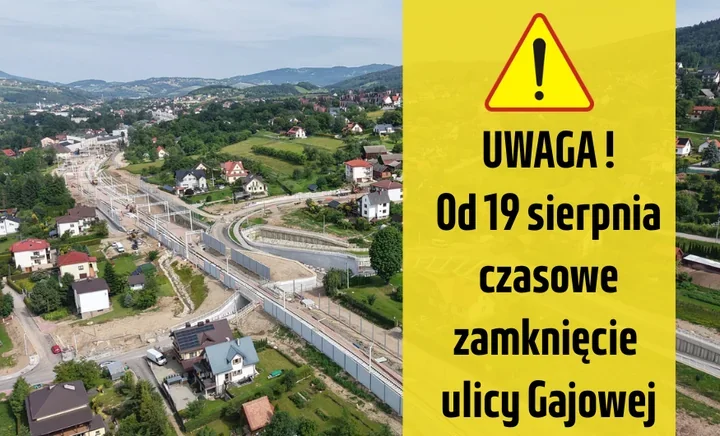 Ulica Gajowa zamknięta. Kierowców czeka objazd przez cztery ulice