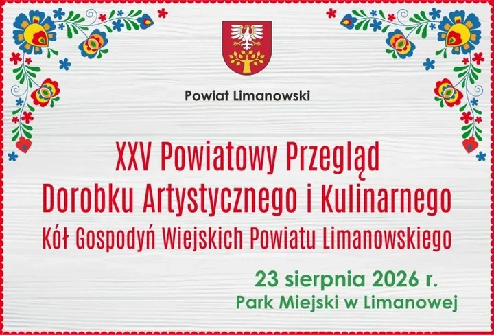 Tradycja, śpiew i smaki regionu. Koła gospodyń spotkają się w Limanowej