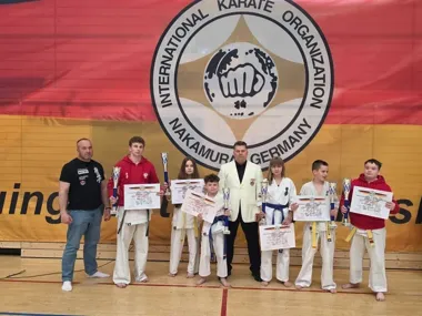 Limanowscy karatecy wrócili z Niemiec z sześcioma medalami