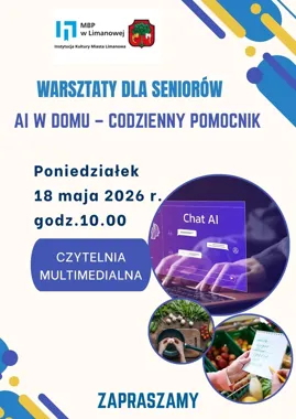 AI w domu bez tajemnic. Seniorzy w Limanowej poznają codzienne zastosowania