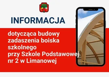 Zadaszenie boiska przy Szkole Podstawowej nr 2 w Limanowej nadal czeka na formalne pozwolenie