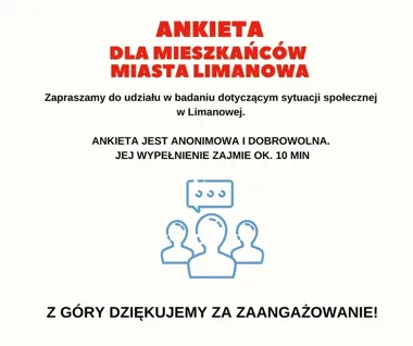 Dziesięć minut na głos w sprawie społecznych priorytetów Limanowej