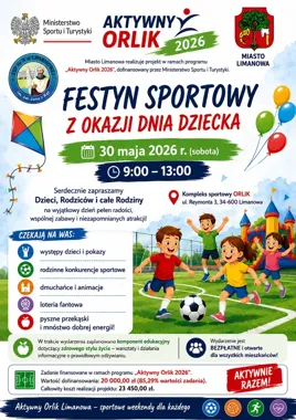 Dzień Dziecka na Orliku. Limanowa startuje z nowym cyklem sportowych weekendów