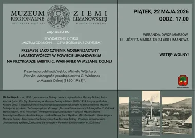 Mszana Dolna i przemysł, który budował miasto. W muzeum zabrzmi nowa opowieść
