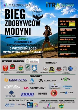 Cztery trasy pod Modynią. Bieg poprowadzi zawodników przez trzy szczyty