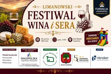 Wino, sery i rodzinny piknik w Limanowej. Park Miejski szykuje smakowite popołudnie