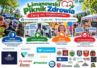 Bezpłatne badania i pokazy służb. Piknik zdrowia w Limanowej