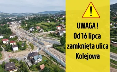 Kolejowa zostanie zamknięta dla samochodów. Piesi przejdą ostrożnie