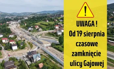 Ulica Gajowa zamknięta. Kierowców czeka objazd przez cztery ulice
