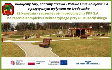 W Limanowej posadzą drzewa przy torach. Dzieci dołączą do akcji PKP