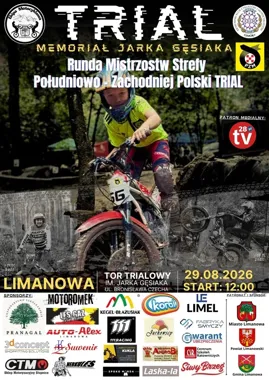 Trialowa rywalizacja i pamięć o Jarku Gęsiaku. Memoriał w Limanowej