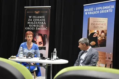 Orientalna opowieść w Limanowej. Tanya Valko i Igor Kaczmarczyk zdradzili kulisy książek