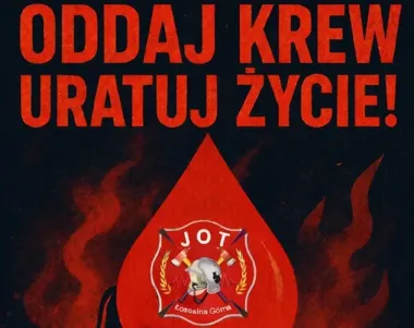 Strażacy z Łososiny Górnej otwierają remizę dla dawców krwi