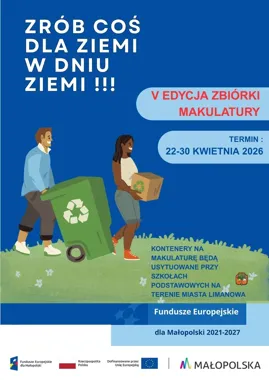 W Limanowej wraca zbiórka makulatury z okazji Dnia Ziemi