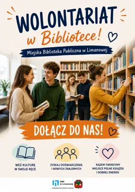 Biblioteka szuka wolontariuszy. Dołączać mogą już trzynastolatkowie