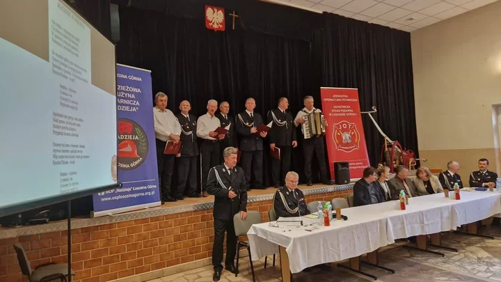 Nowy zarząd OSP Łososina Górna wybrany – pięcioletnia kadencja i plany na 2026