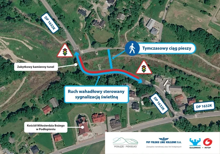 Rok utrudnień na drodze w Podłopieniu. Zmieni się ruch