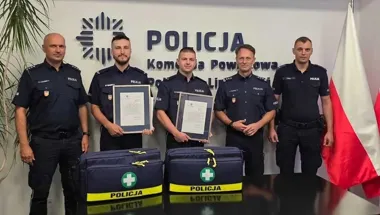 Limanowscy policjanci najlepsi w Małopolsce - teraz jadą po finał