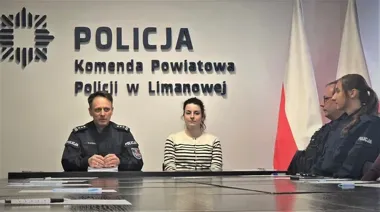 Młodzi policjanci z Limanowej dostali szkolenie, które ma ich zahartować