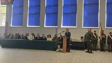 Mundurowa młodzież na finiszu. Policja z Limanowej wysłała jasny sygnał