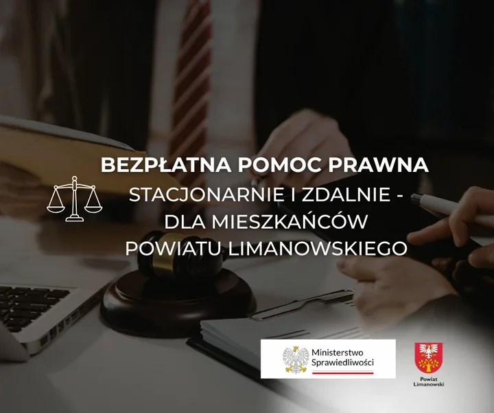 W Limanowej darmową pomoc prawną można dostać także bez wizyty w punkcie