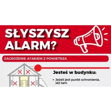 Alarmy, Alerty RCB i zagrożenie z powietrza. Ważne materiały dla mieszkańców Limanowej