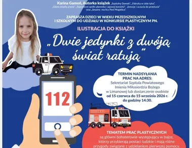 Dzieci narysują bohaterów książki o ratowaniu życia. Konkurs ruszył w Limanowej