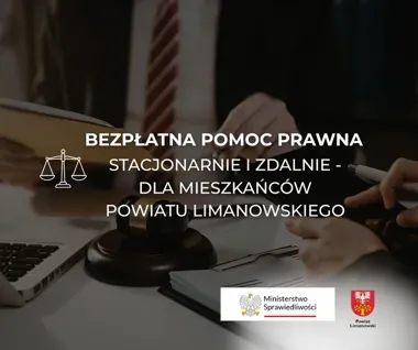 W Limanowej darmową pomoc prawną można dostać także bez wizyty w punkcie