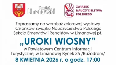 Wiosna rozkwitnie na ścianach PCIT i pokaże twórczość limanowskich nauczycieli