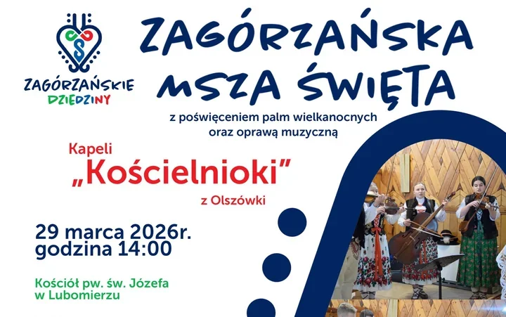 Zagórzańska Msza w Lubomierzu – palma, kapela i kiermasz produktów regionalnych