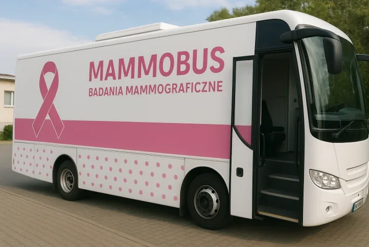 Bezpłatna mammografia w Limanowej. Mammobus stanie na placu targowym