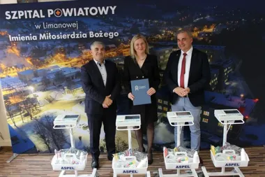 Cztery nowe EKG dla limanowskiego szpitala. Dar wzmacnia diagnostykę