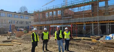 Nowy budynek POZ w Limanowej rośnie w oczach. Będzie więcej miejsca dla pacjentów